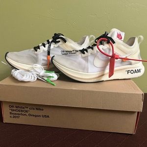 Off-White ‘The Ten’ Nike Zoom Fly White-Muslin